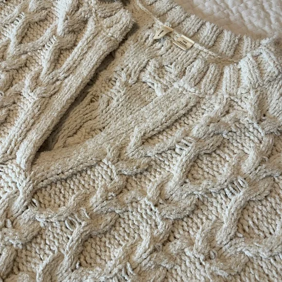 Anthropologie Moth Chunky Tunic Sweater Sz XS/S New w/o Tag - Picture 3 of 5